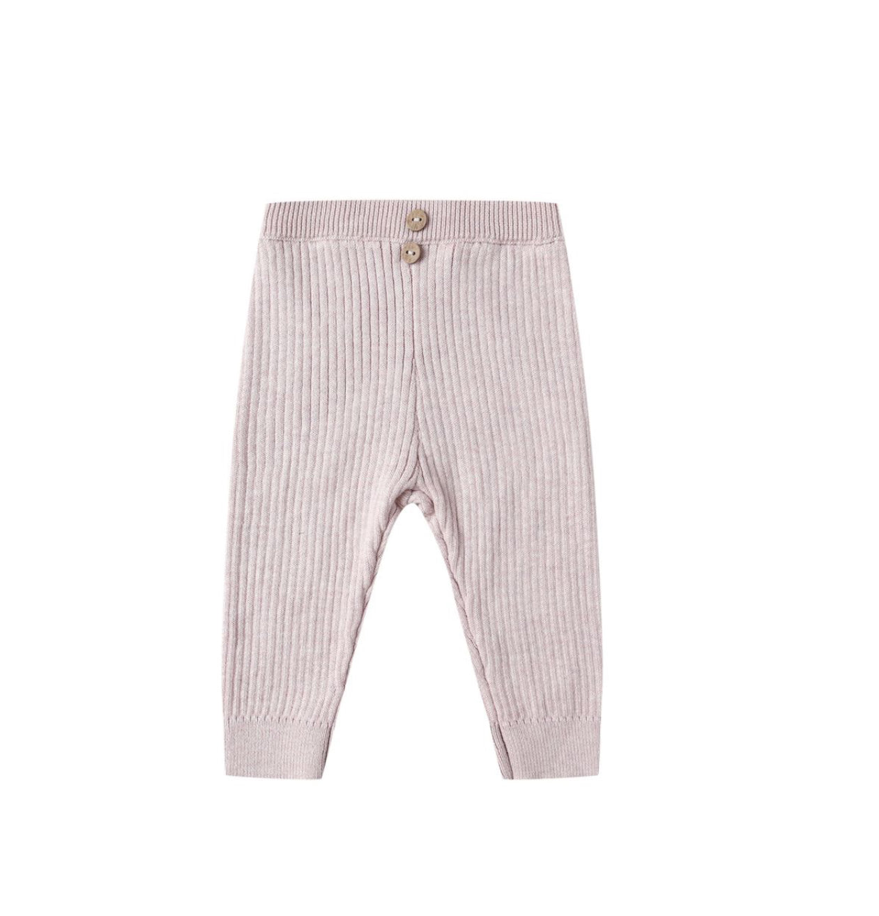 LILAC RIB KNIT PEPLUM TOP + LEGGING ||