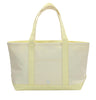 MEDIUM TOTE - COATED CANVAS GINGHAM BUTTERCUP TRIM