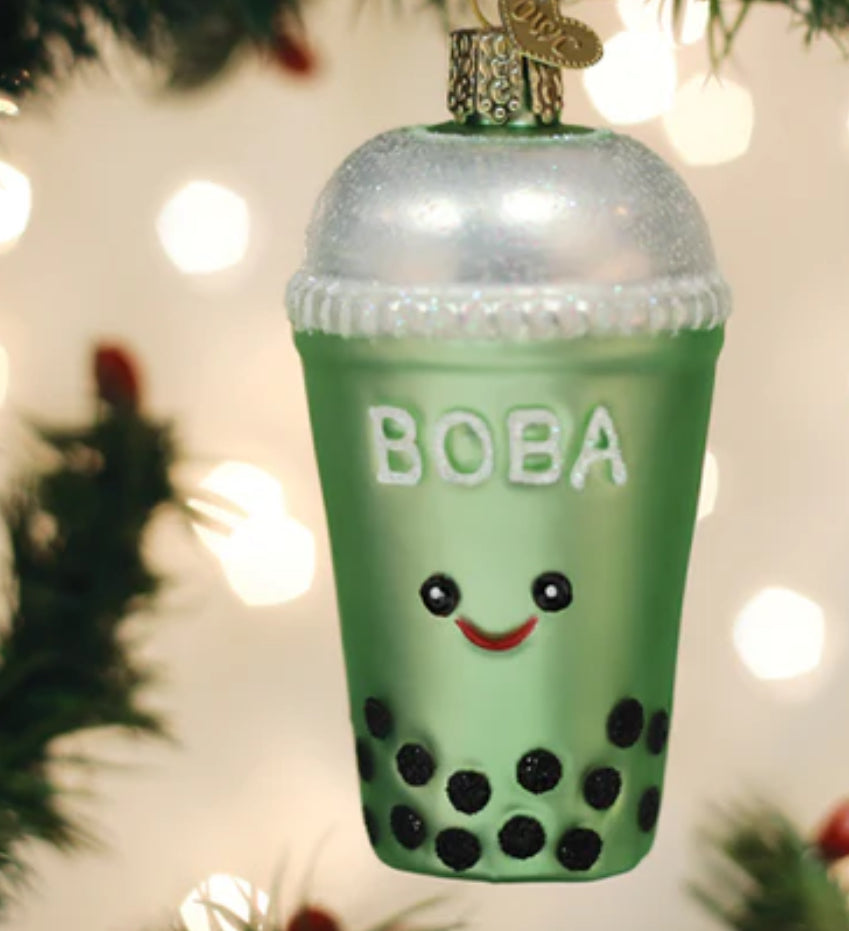 Boba Tea Ornament