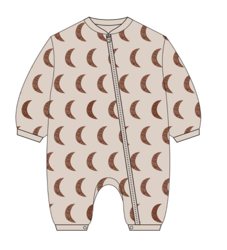 SHEARLING BABY JUMPSUIT || MOONS