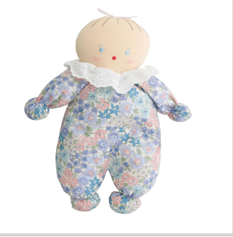 Asleep Awake Baby Doll Liberty Blue