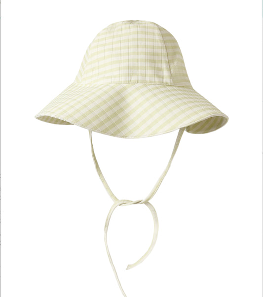 Floppy Swim Hat Citron Stripe