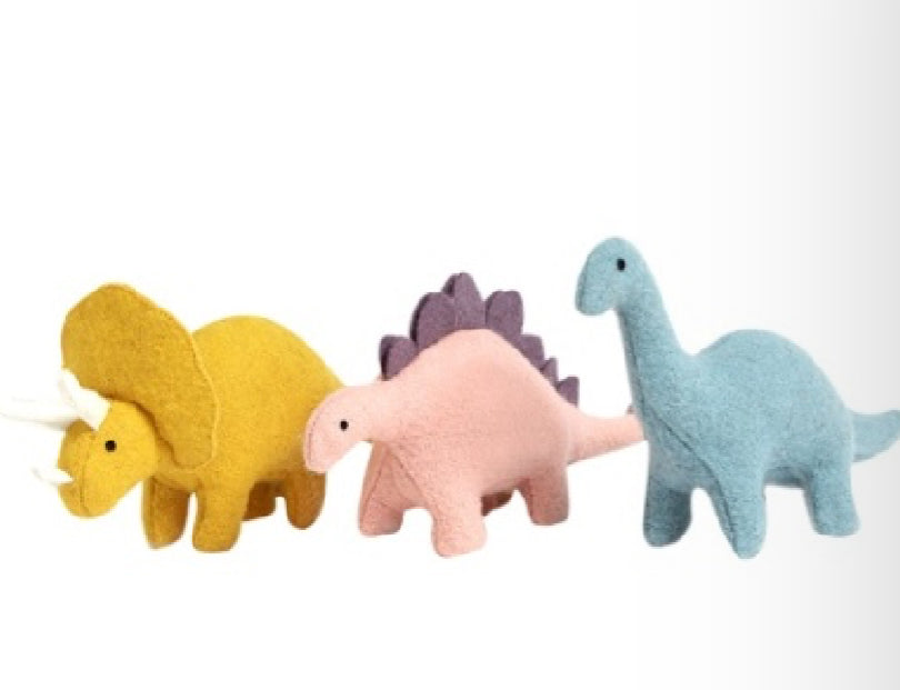 Holdie Set - Dinosaurs - Natural