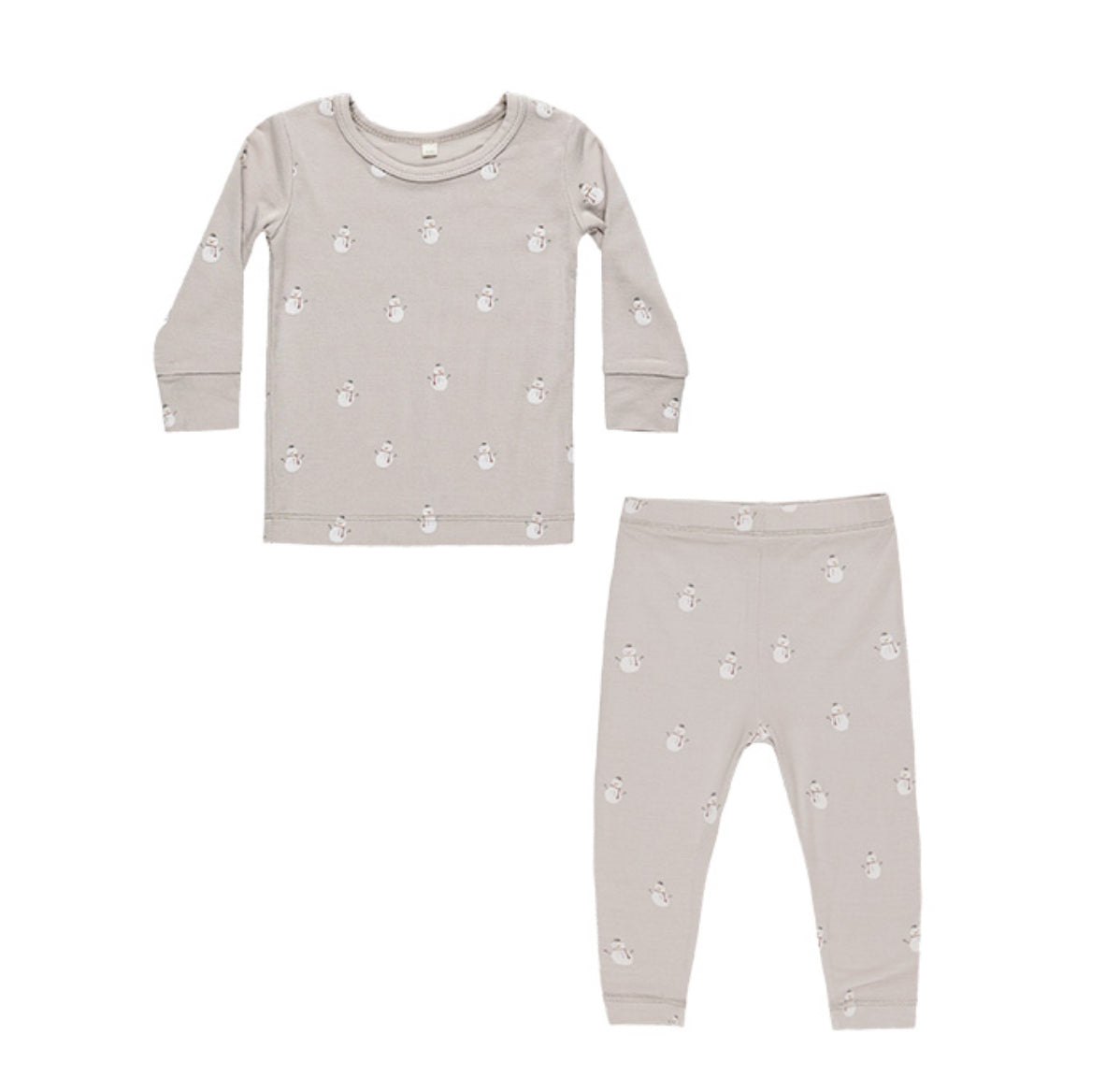 BAMBOO PAJAMA SET || SNOWMEN