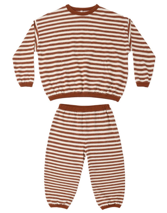 RELAXED SET BRICK STRIPE