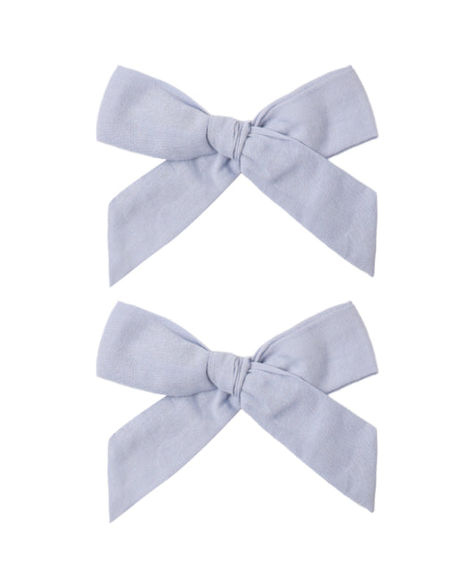 BOWS, SET OF 2 Periwinkle SS26