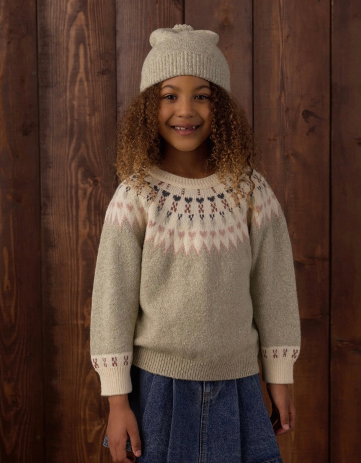 FAIR ISLE SWEATER SAGE