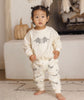RELAXED FLEECE SWEATSHIRT + SWEATPANT BABY BATS