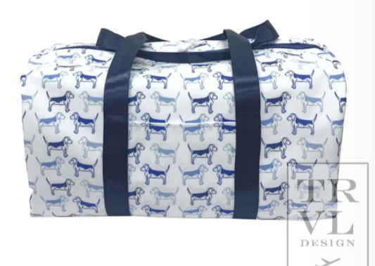 WEEKENDER -  PUPPY LOVE BLUE Duffel Bag