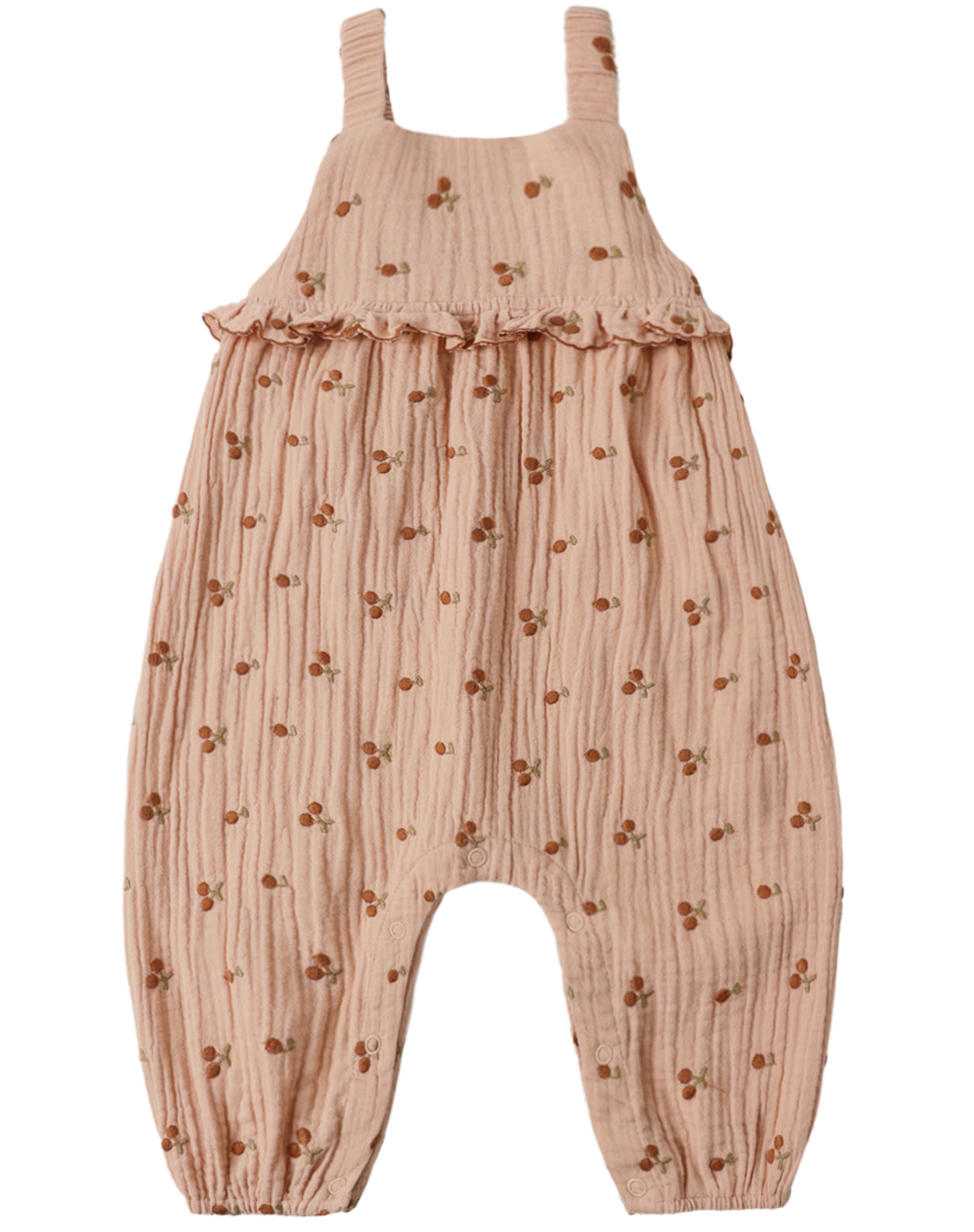 KINSLEY JUMPSUIT CHERRY EMBROIDERY