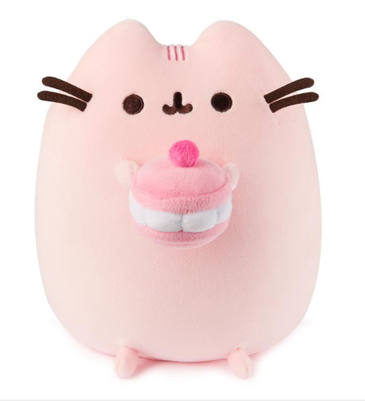 Pusheen Cherry Macaron Squisheen, 9.5 in