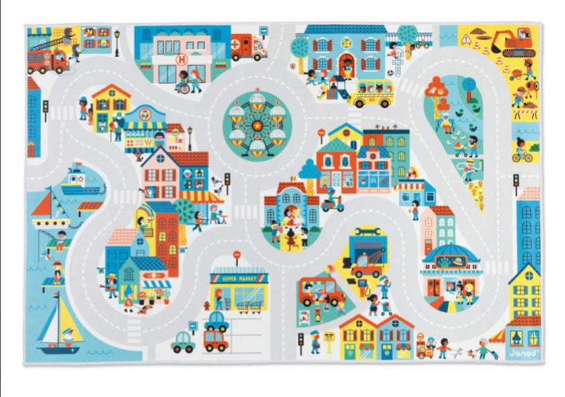 Crossroads City Play Mat