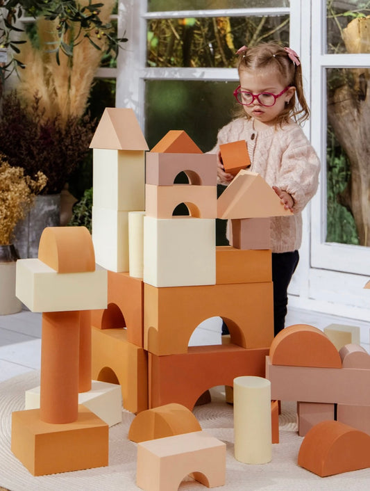 EVA Foam Building Blocks Set - Large (48 pcs)