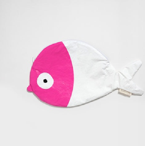 Kids Wet Bag Melody the Mermaid Neon Pink