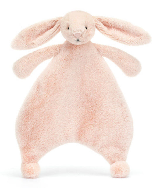 Jellycat Baby Bashful Blush Bunny Comforter (RECYCLED FIBERS)