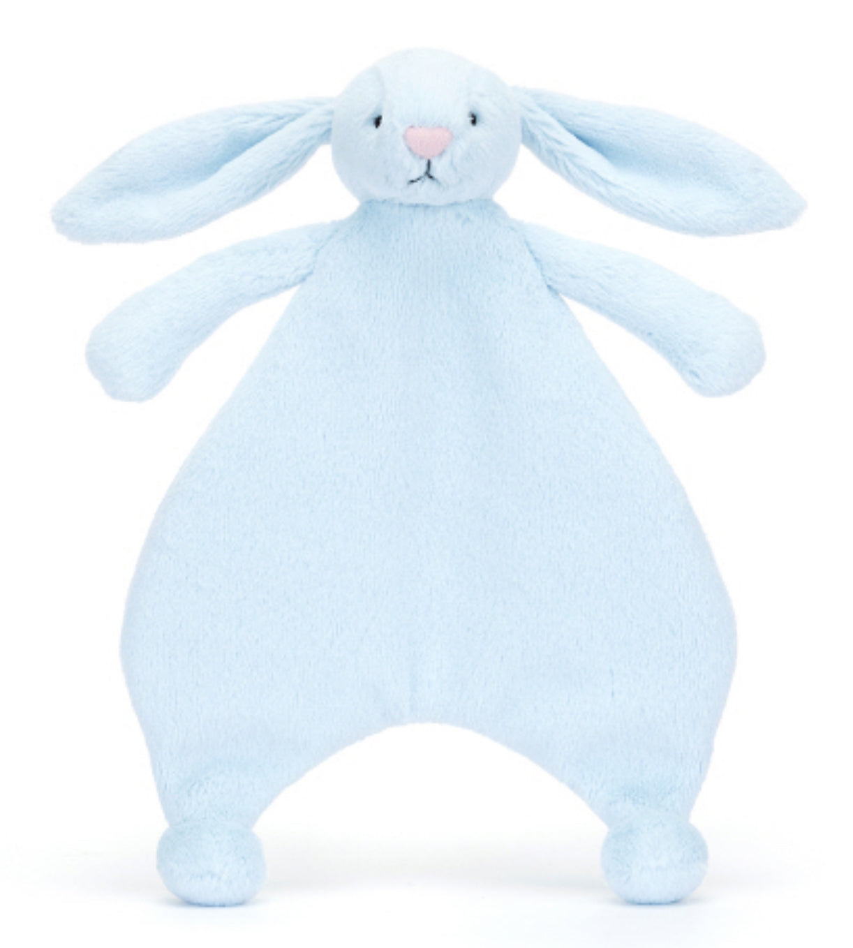 Jellycat Baby Bashful Blue Bunny Comforter (RECYCLED FIBERS)