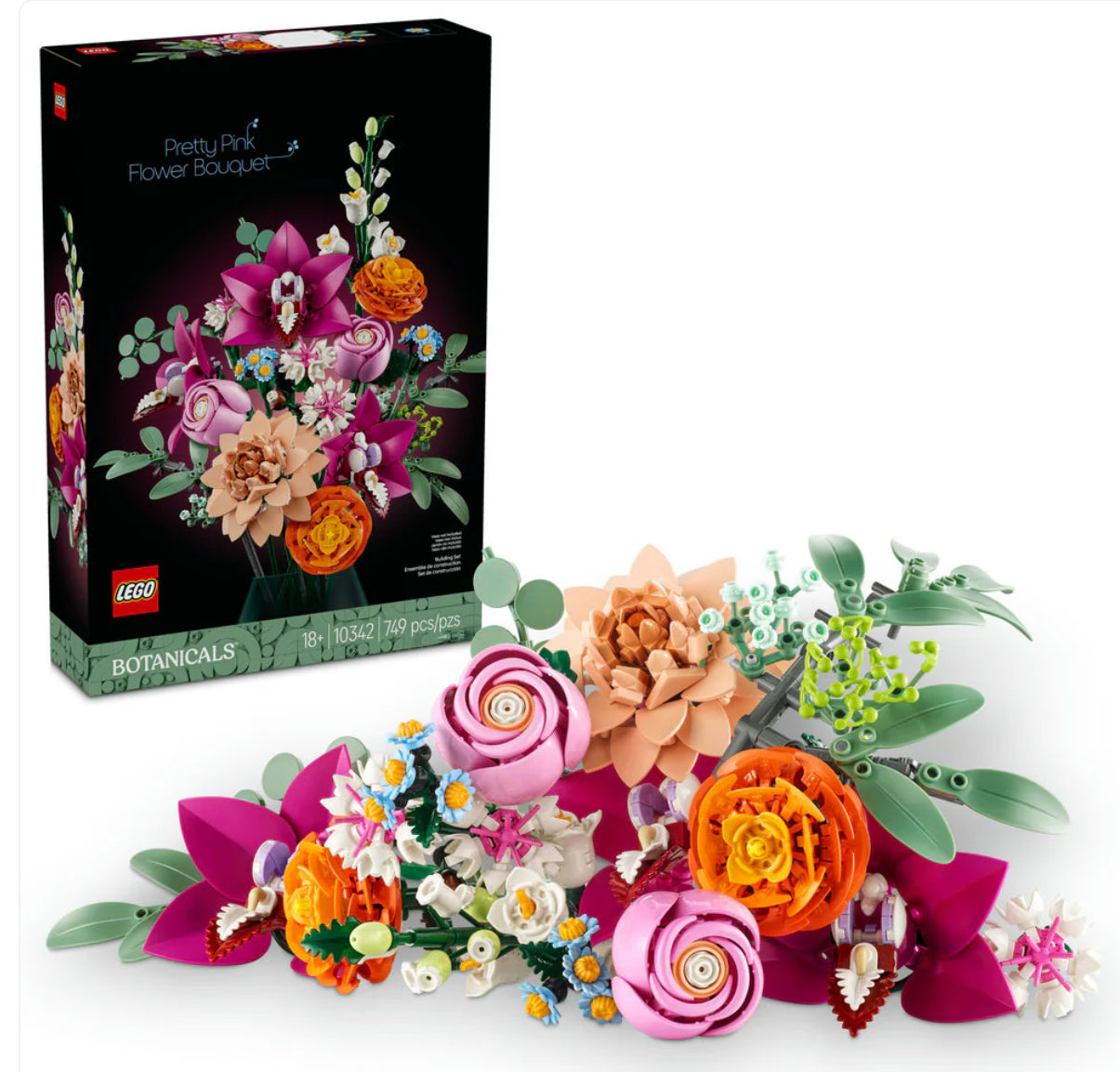 LEGO Pretty Pink Flower Bouquet