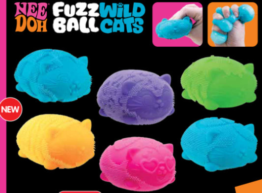 WILD CATS FUZZ BALL NEEDOH pre- order- 3 weeks