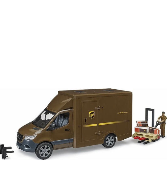 Bruder  UPS w/driver and accessories
