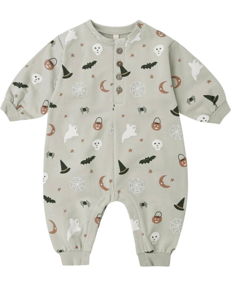 RELAXED FLEECE JUMPSUIT HALLOWEEN THINGS