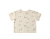 BOXY TEE RACE CAR  + PLAY SHORT SKY
