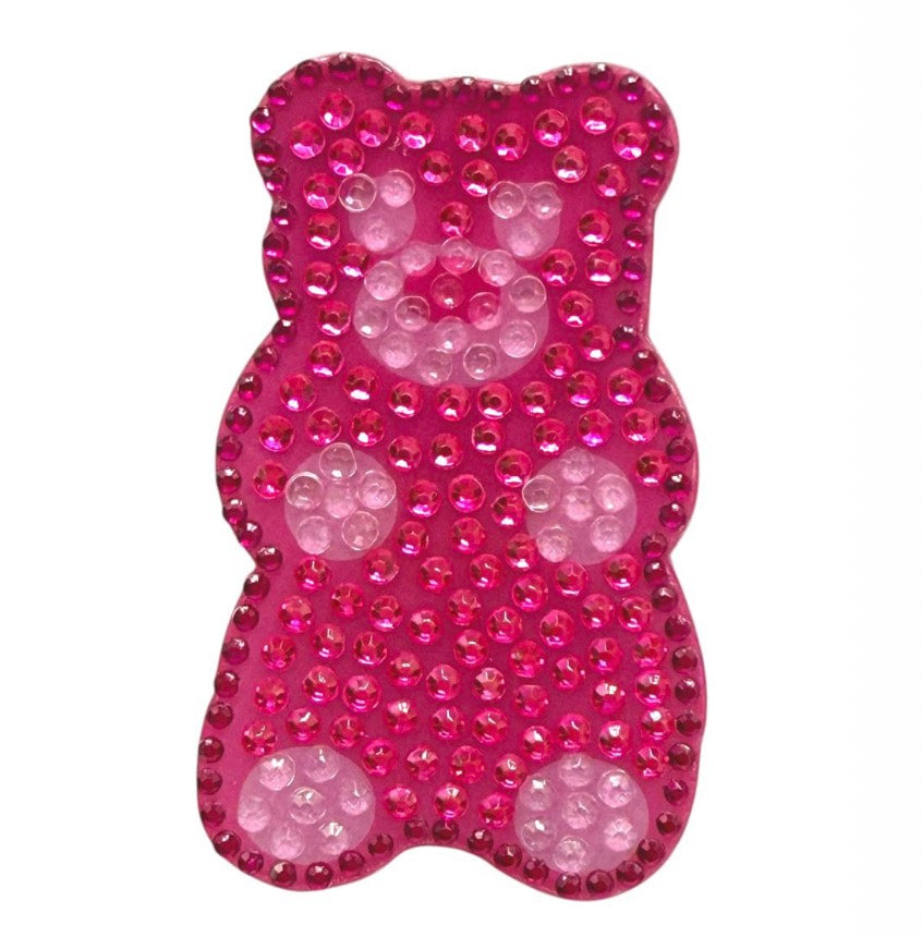 Pink Gummy Bear Stickerbean Sticker