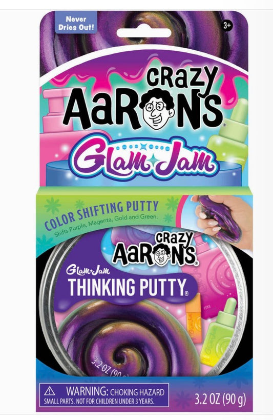Crazy Aaron’s Color Shifting Glam Jam Thinking Putty