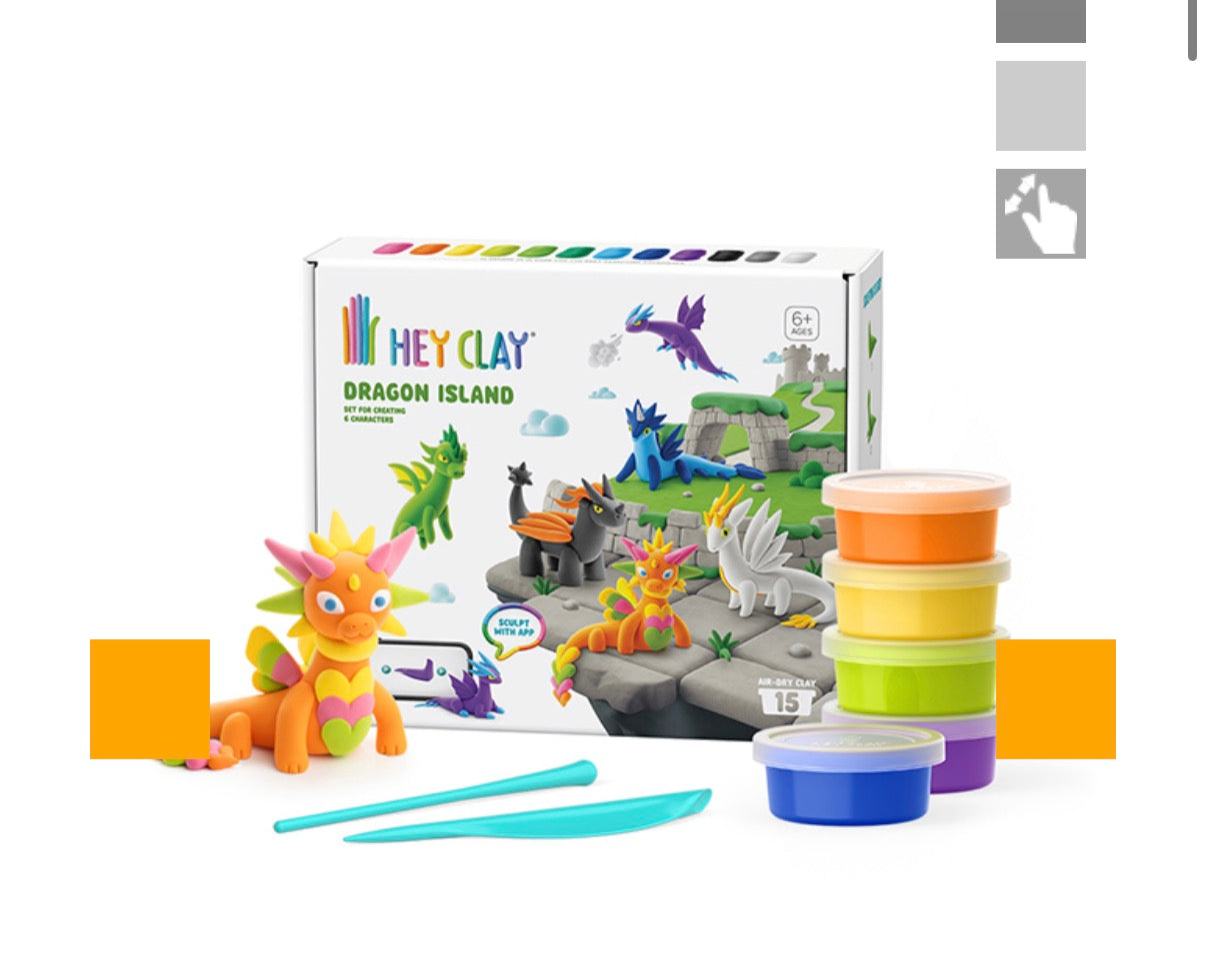 Hey Clay Dragon Island