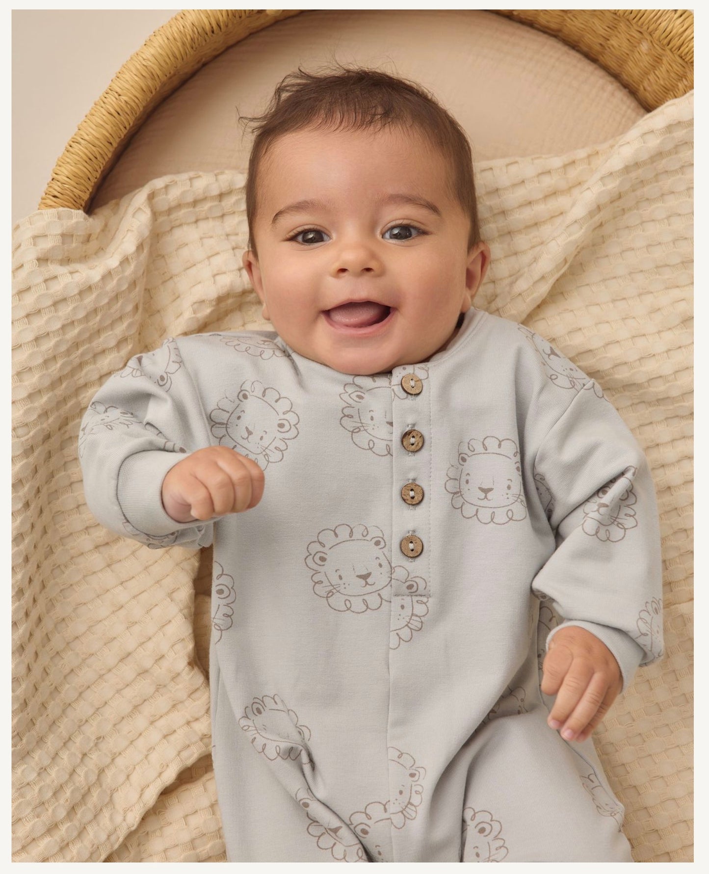 RELAXED FLEECE JUMPSUIT Lions