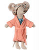 Beach Mice Bathrobe- Coral 17-2302-02