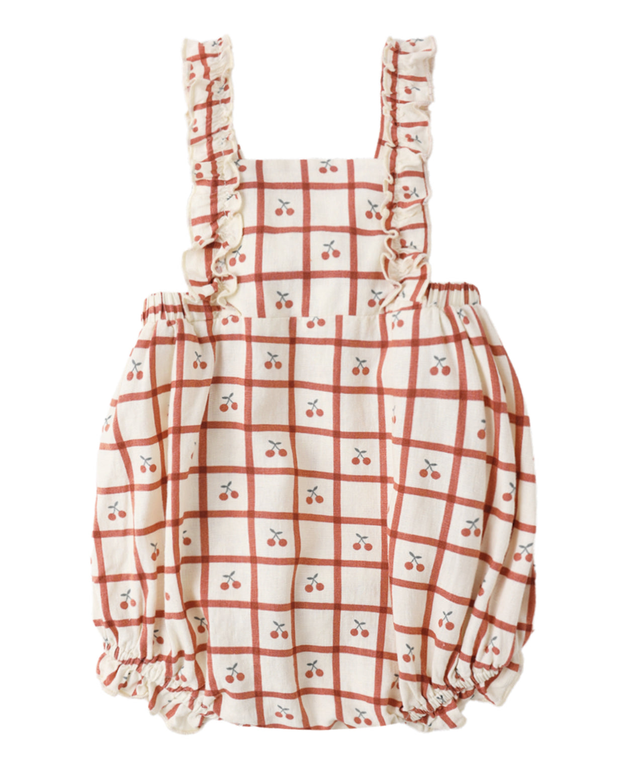 CHIARA ROMPER CHERRY CHECK