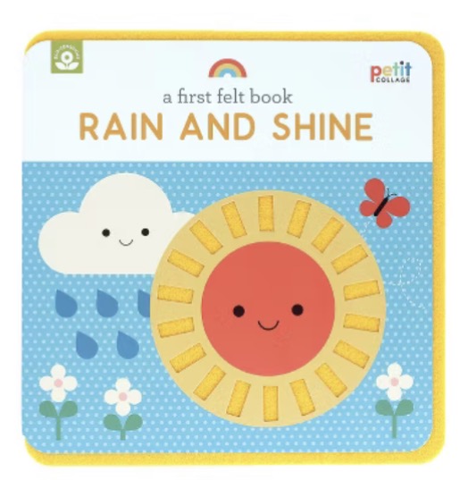 A First Felt Book: Rain and Shine