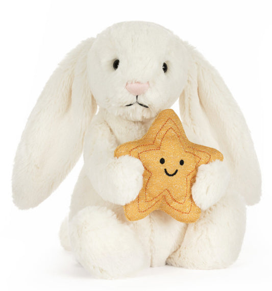 Cream Bunny with Star