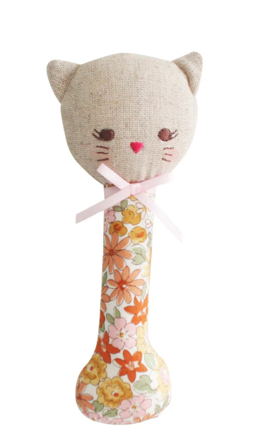 Kitty Stick Rattle Sweet Marigold