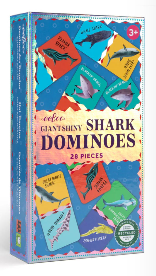 Giant Shiny SHARK Dominoes