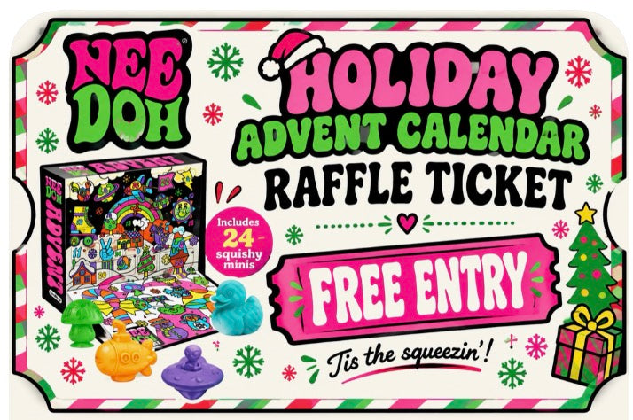 Needoh Advent Calendar Raffle Ticket- November 1-3
