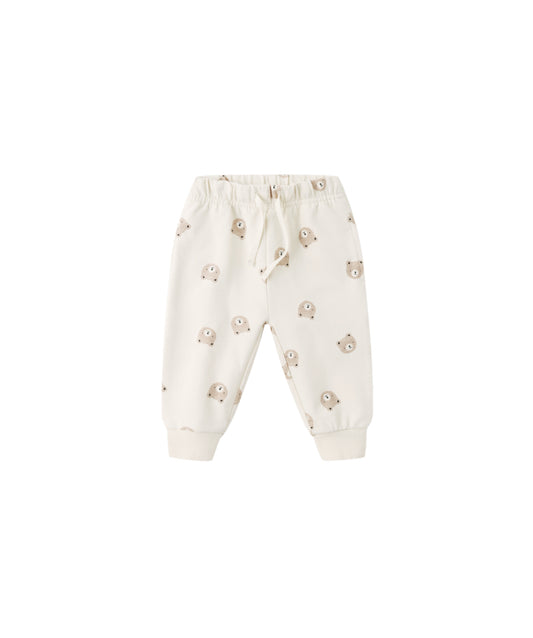 RELAXED SWEATSHIRT+ SWEATPANT SET|| BROWN BEAR