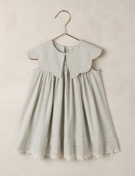 FLORENCE DRESS SKY STRIPE