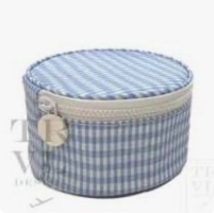 ROUNDUP JEWEL CASE - GINGHAM MIST