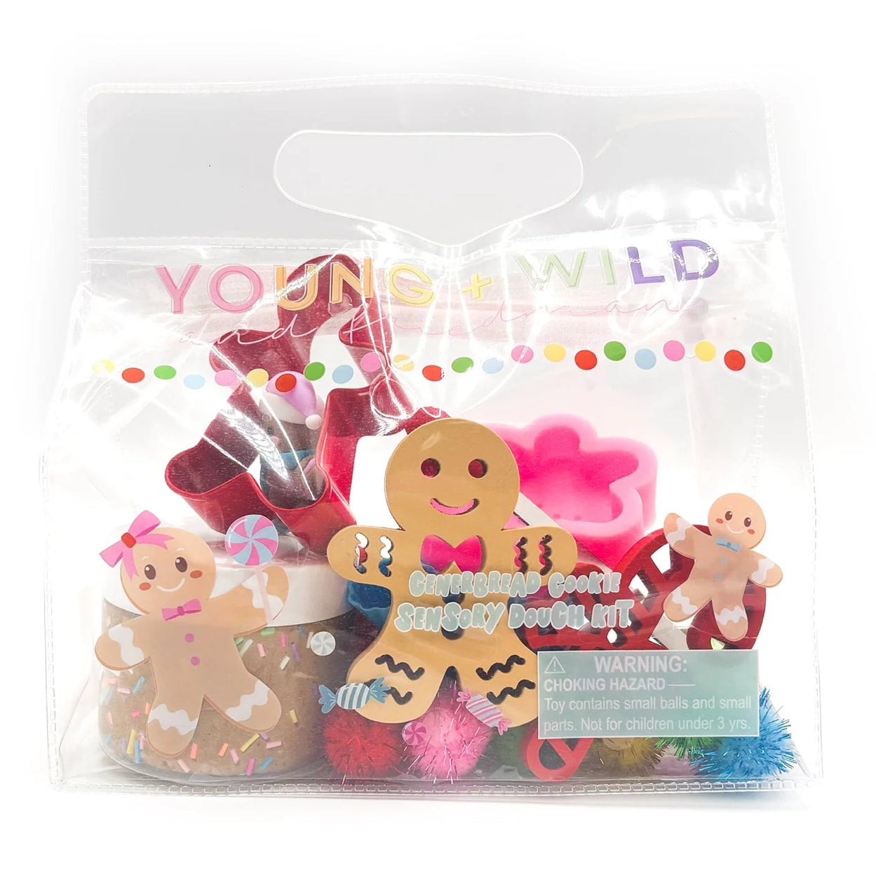 Sensory Dough Bag - Gingerbread