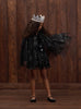 TULLE CAPE BLACK