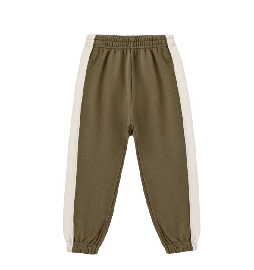 PANELED SWEATPANT OLIVE