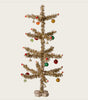 Christmas tree, Gold - Red and green decoration