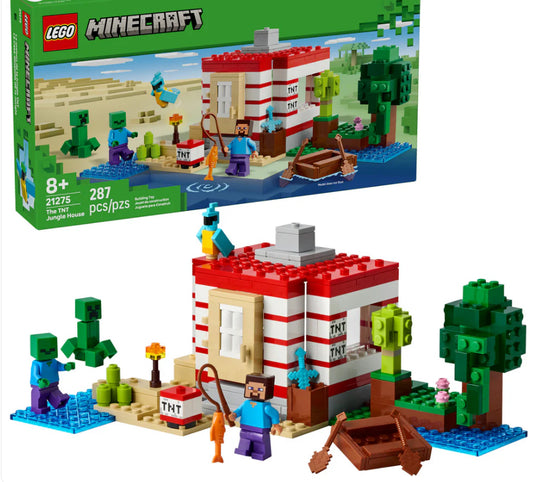 LEGO MINECRAFT® The TNT Jungle House