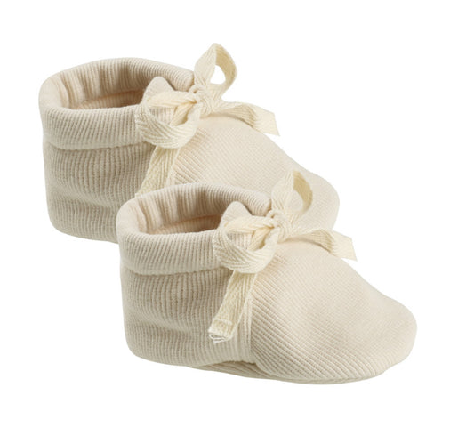 BABY BOOTIES || NATURAL