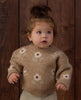 ASPEN SWEATER FAWN FLOWER