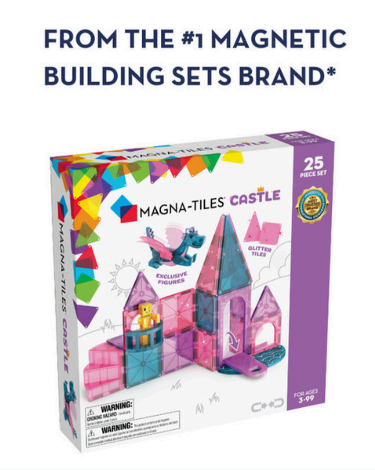 Magna-Tiles Castle 25-Piece Set