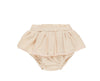 Waffle Long Sleeve Bodysuit + Skirted Bloomer Antique