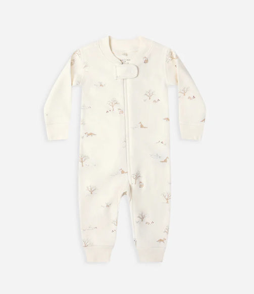 FOX LAND ZIP LONG SLEEVE SLEEPER