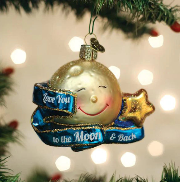 Love You To The Moon & Back Ornament